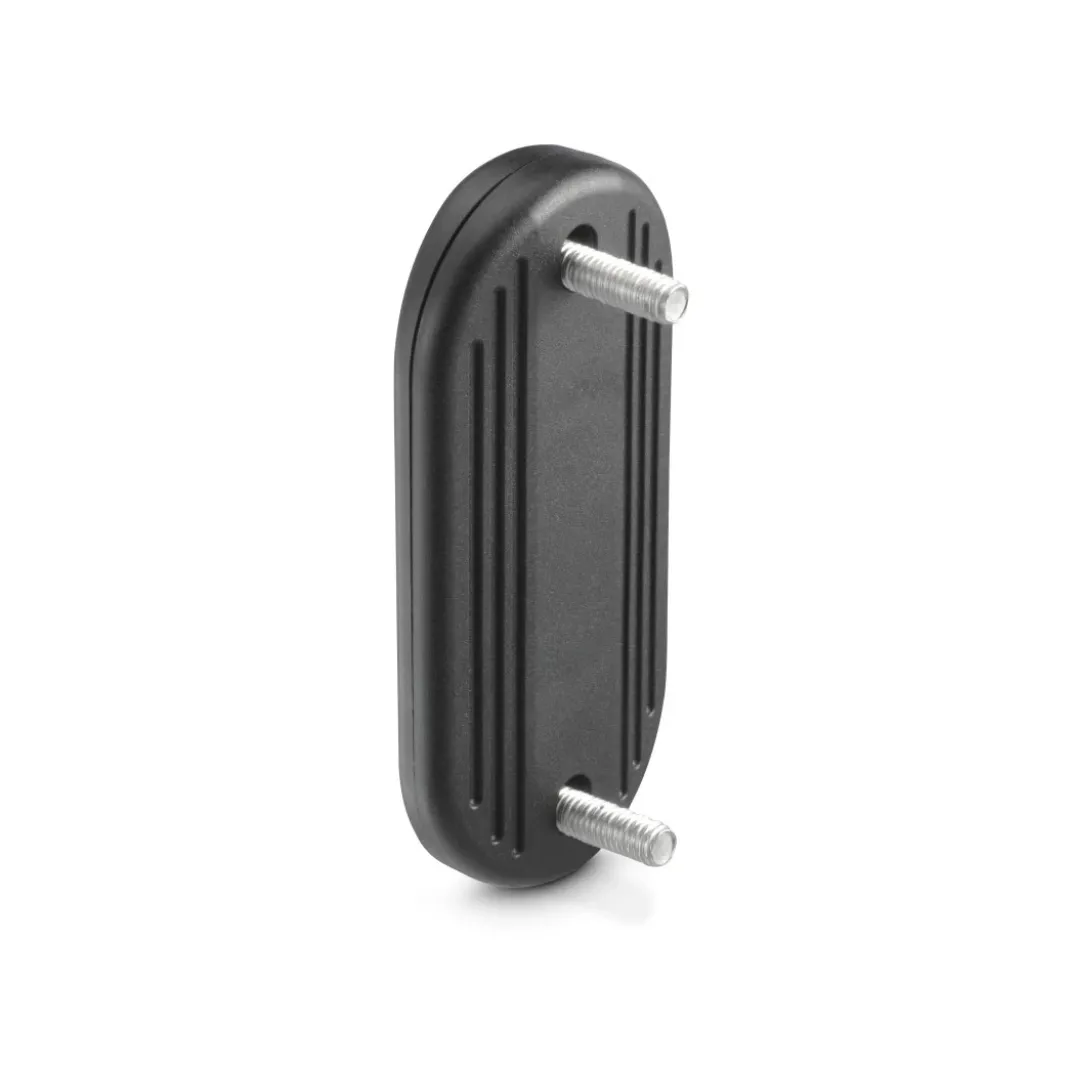 AirTag-Fahrradhalterung, extraflach, 8 x 4,1 x 1,1 cm, Schwarz