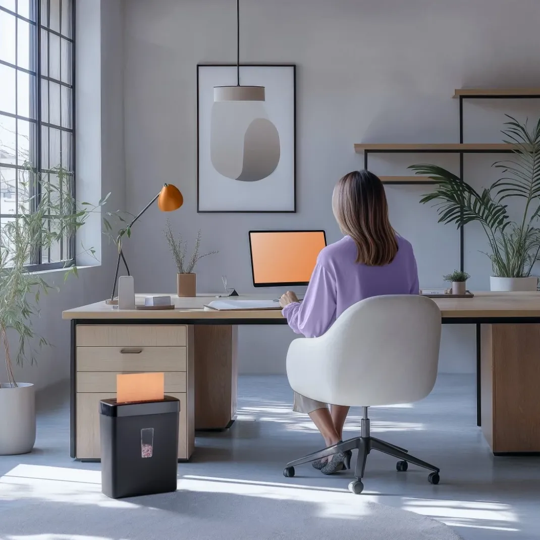 Aktenvernichter "Prime M50CD-B", Schredder mit Sicherheitsstufe P5 T2 E2 O1