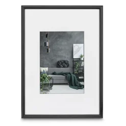 Aluminiumrahmen "Detroit", Schwarz, 50 x 70 cm