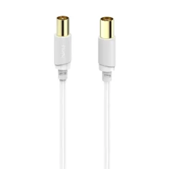 Antennen-Kabel, Koax-Stecker - Koax-Kupplung, vergoldet, 3,0 m, 120 dB