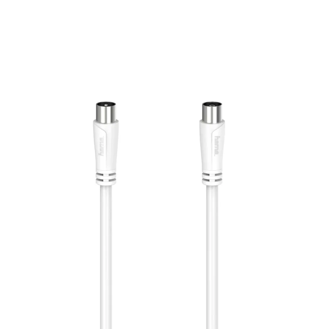 Antennen-Kabel, Koax-Stecker - Koax-Kupplung, 5,0 m, 90 dB