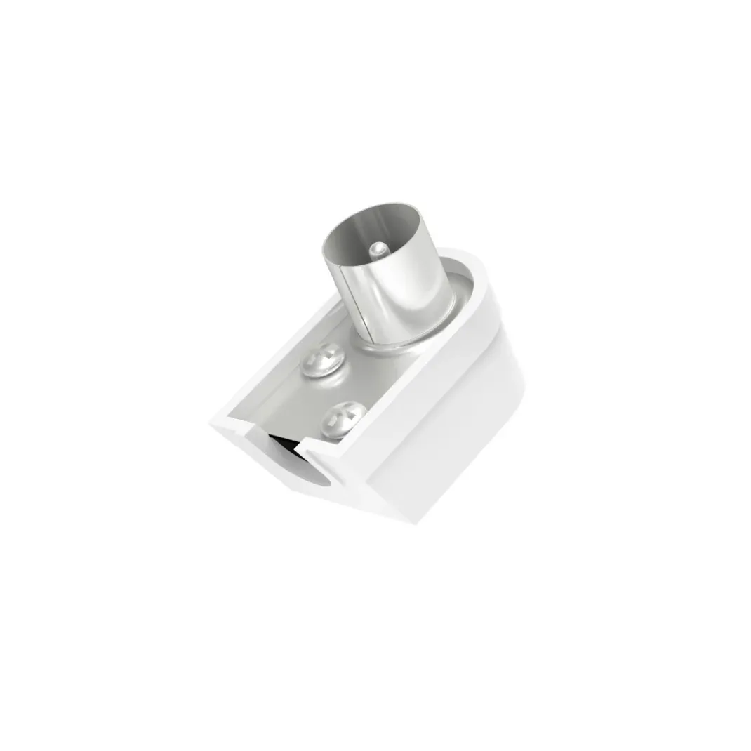 Antennen-Stecker, Koax-Winkel, schraubbar