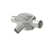 Antennen-Verteiler, Koax-Stecker - 2 Koax-Kupplungen, Metall