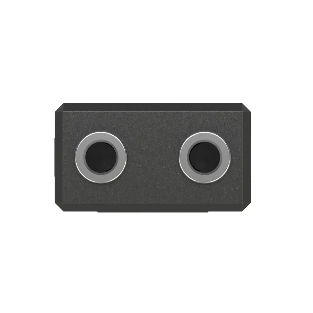 Audio-Adapter, 3,5-mm-Klinken-St. - 2 x 3,5-mm-Klinken-Kupp., Stereo