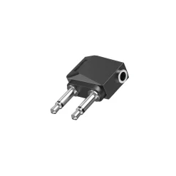 Audio-Adapter, 2x 3,5-mm-Klinken-St. Mono - 3,5-mm-Klinken-Kuppl. Stereo