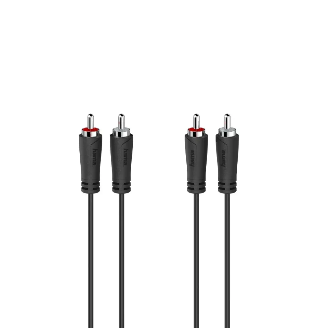 Audio-Kabel, 2 Cinch-Stecker - 2 Cinch-Stecker, 1,5 m