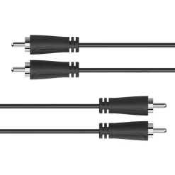Audio-Kabel, 2 Cinch-Stecker - 2 Cinch-Stecker, 1,5 m