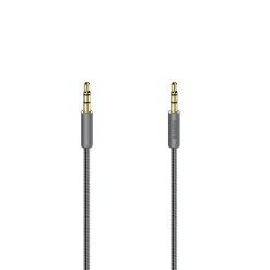 Audio-Kabel "Elite", 3,5-mm-Klinken-St. - St., Metall, vergoldet, 0,75 m