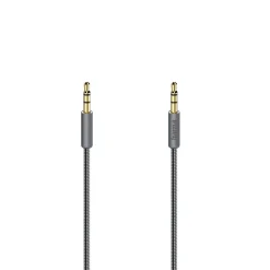 Audio-Kabel "Elite", 3,5-mm-Klinken-St. - St., Metall, vergoldet, 0,75 m