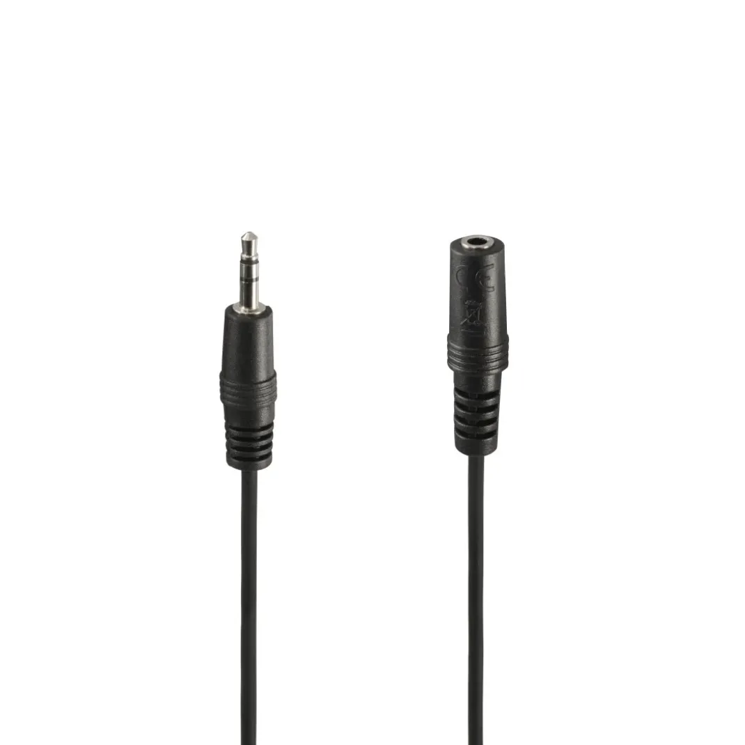 Audio-Kabel, 3,5-mm-Klinken-Stecker/Kupplung, Stereo, 2,5 m