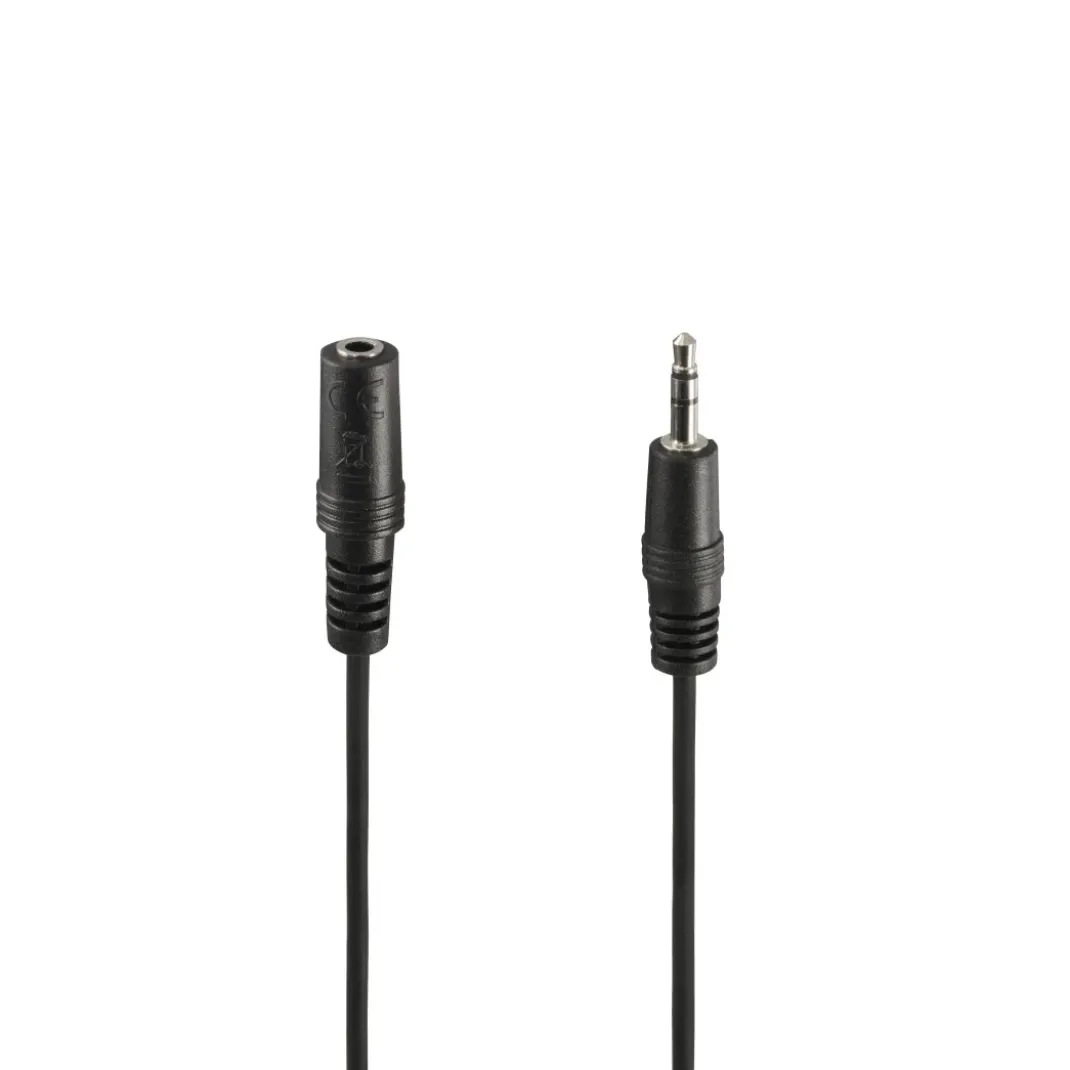Audio-Kabel, 3,5-mm-Klinken-Stecker/Kupplung, Stereo, 2,5 m