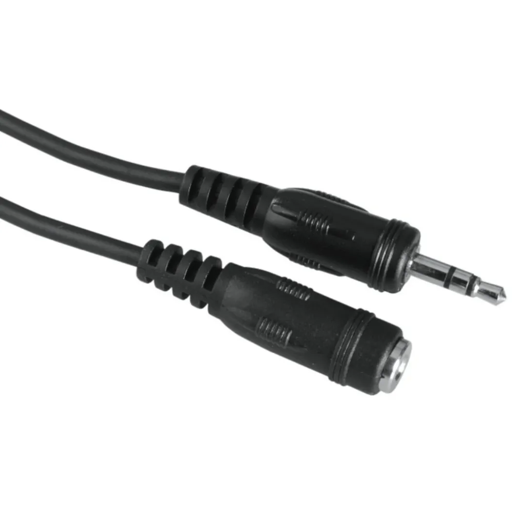Audio-Kabel, 3,5-mm-Klinken-Stecker/Kupplung, Stereo, 5 m
