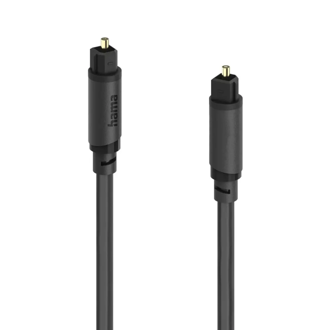 Audio-Lichtleiter-Kabel, ODT-Stecker (Toslink), 5,0 m