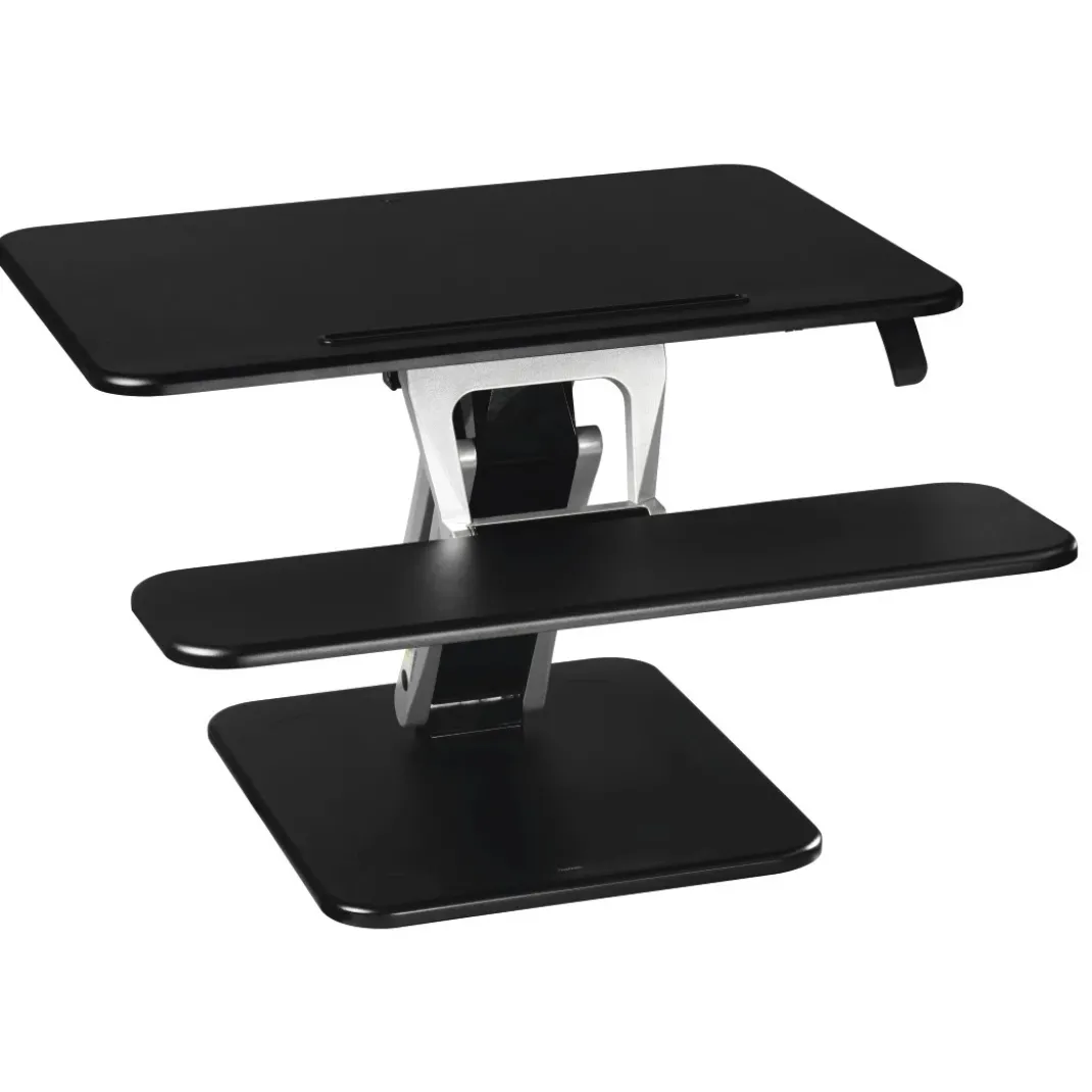Aufsatz für Sitz-Steh-Arbeitsplatz, M (80,0 x 52,0), Schwarz