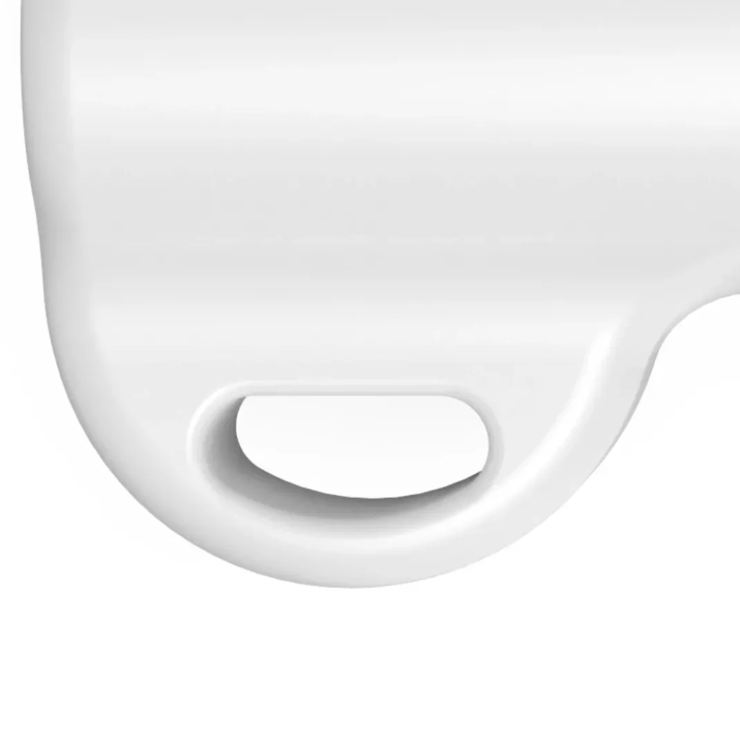 Aux-Adapter Lightning – 3,5-mm-Klinke-Buchse, 90° Winkelstecker, Weiß