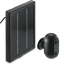 Überwachungskamera, WLAN-Kamera outdoor, Akku, Solar, Aufzeichnung, 1080p