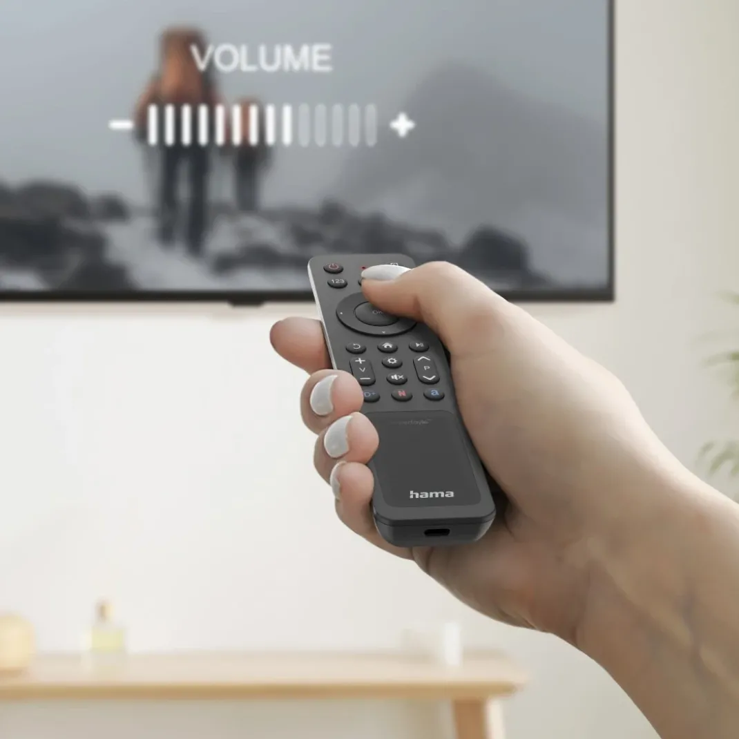 Bluetooth®-Fernbedienung für Samsung Smart-TVs, Solar, Multi-View, Apps