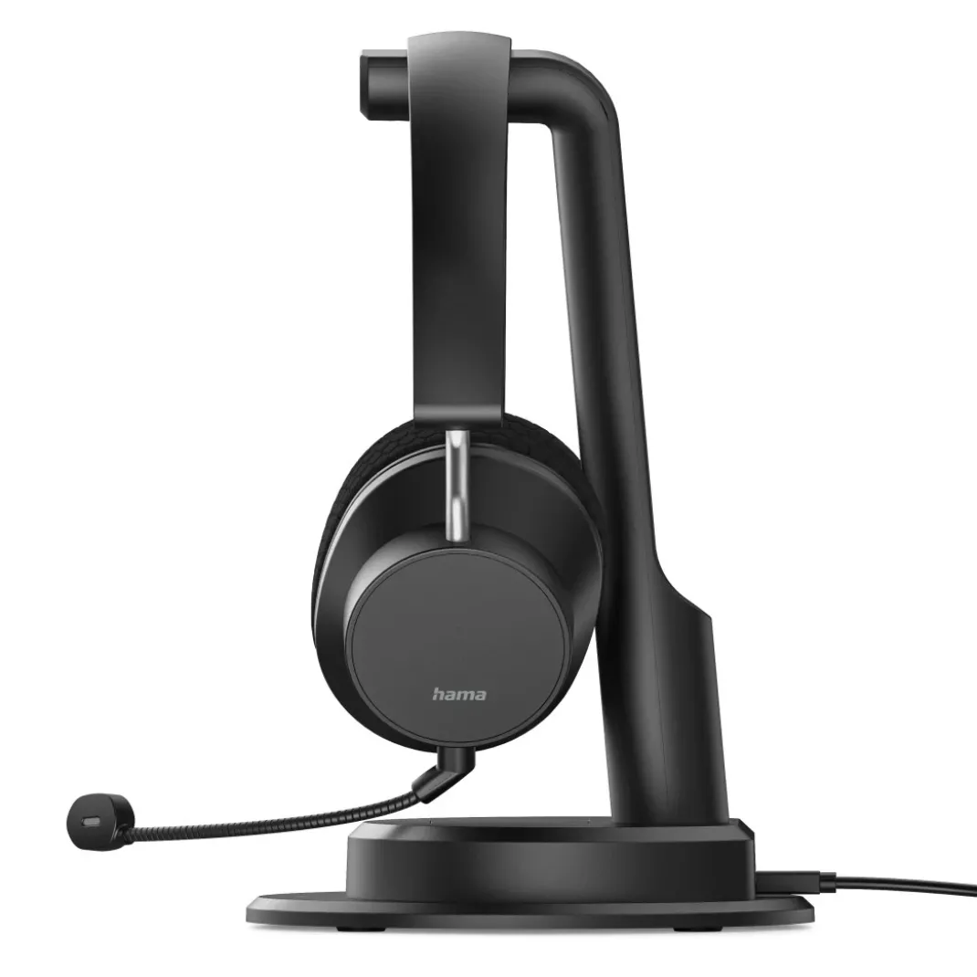 Bluetooth®-Headset "BT-900", Multipoint, Ladestation, ENC, kabellos, Schw.