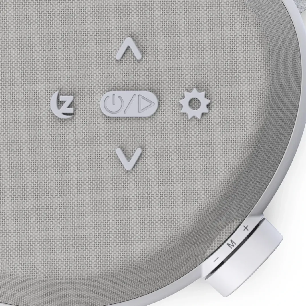 Bluetooth®-Lautsprecher "Calm", White Noise, flach, Schlaftimer, 3W, Weiß