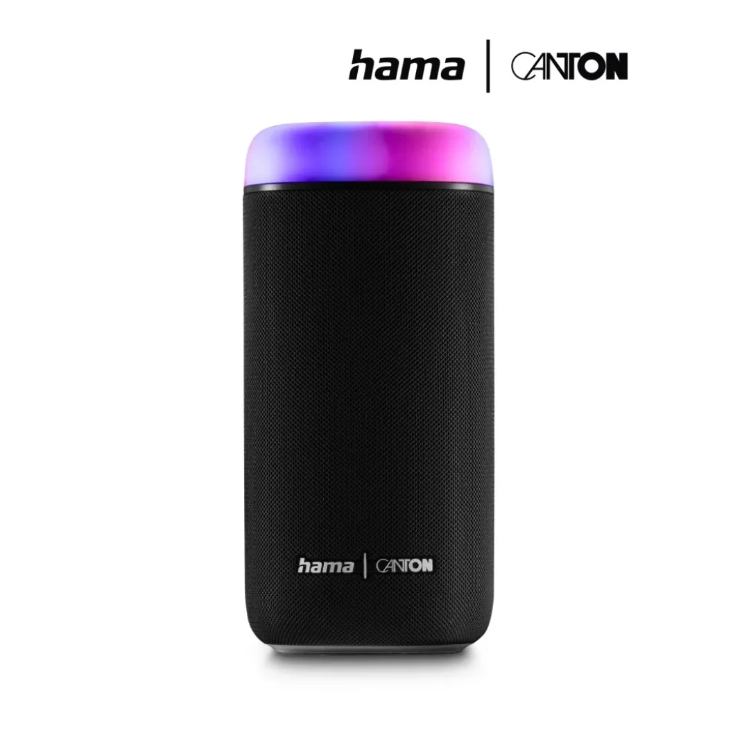 Bluetooth®-Lautsprecher "Glow Pro", wasserfest IPX4, 5 Licht-Modi, 30W, SW