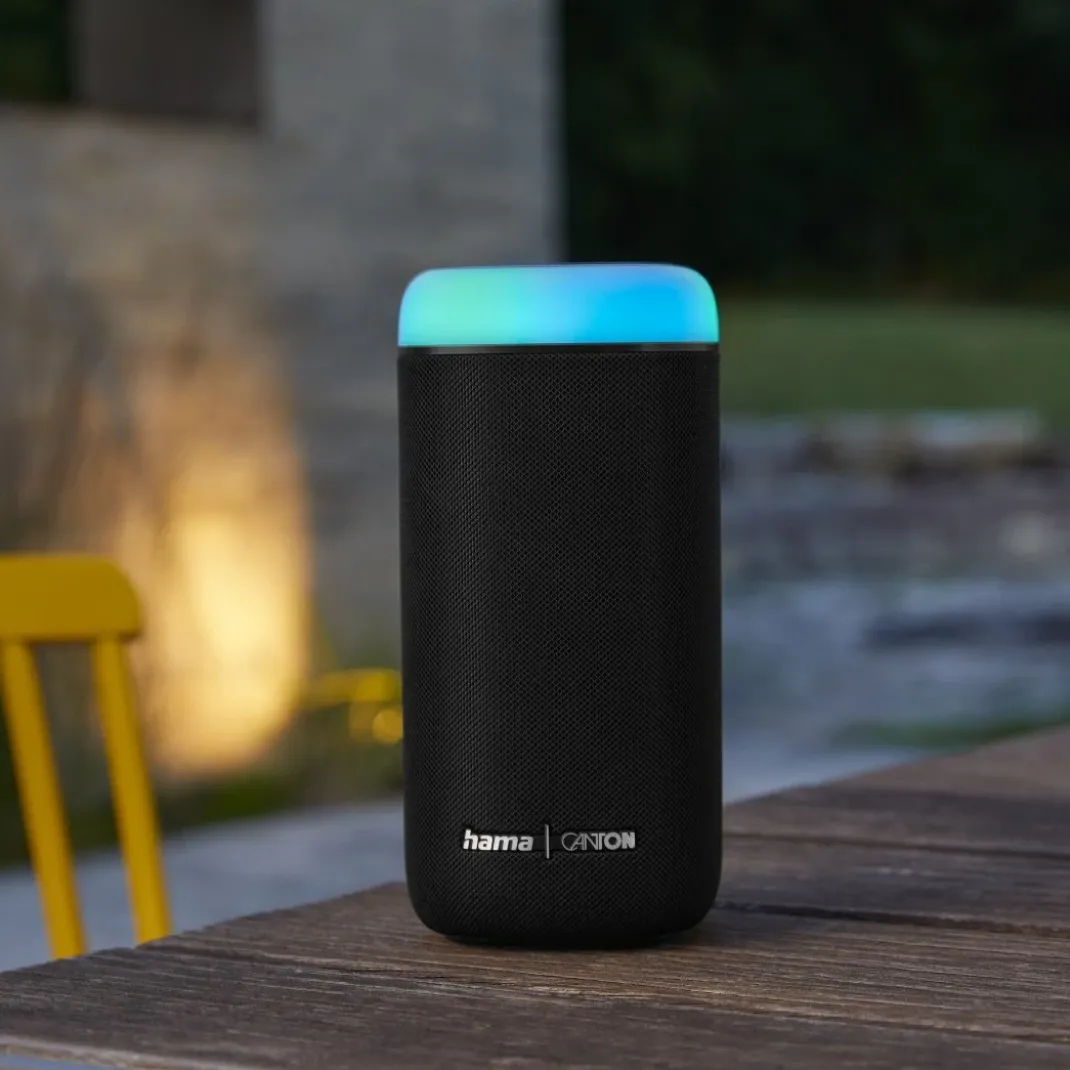 Bluetooth®-Lautsprecher "Glow Pro", wasserfest IPX4, 5 Licht-Modi, 30W, SW