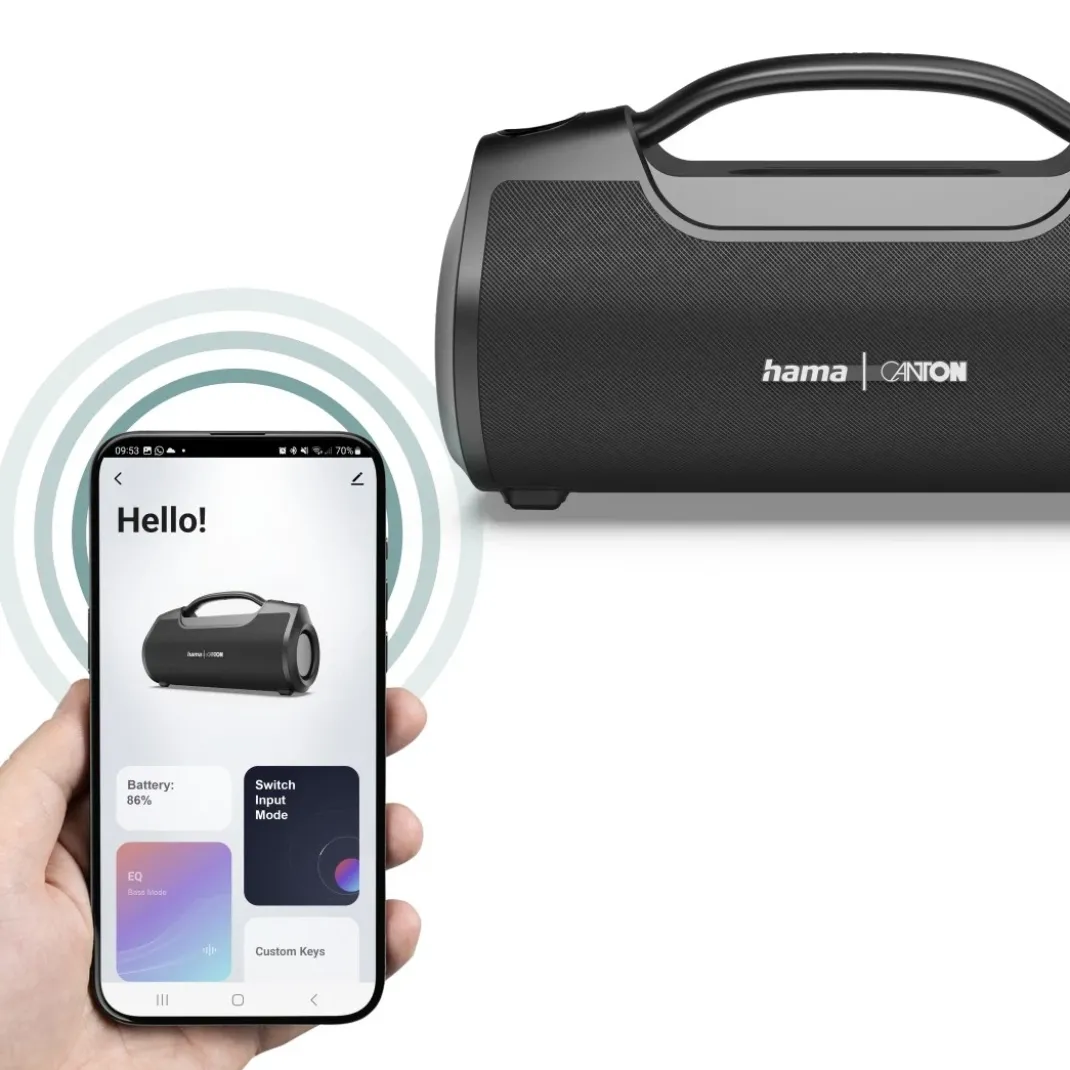 Bluetooth®-Lautsprecher "Mate Pro MK II", wasserfest IPX6, PowerPack, 60W