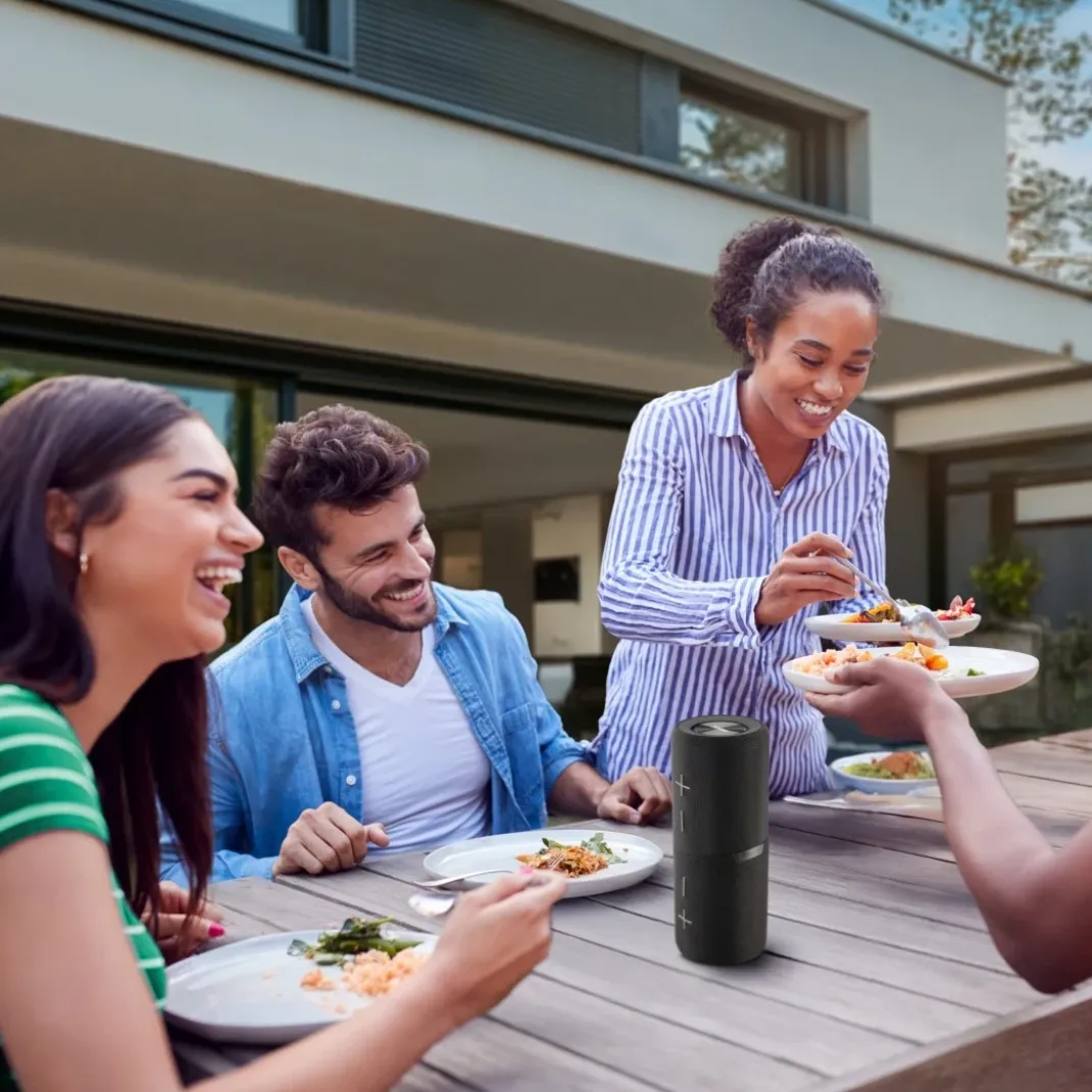 Bluetooth®-Lautsprecher "Twin 4.0", teilbar in 2, wasserdicht IP67, 30W, SW