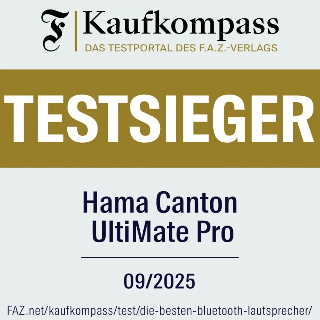 Bluetooth®-Lautsprecher "UltiMate Pro" wasserfest IPX6, PowerPack, 120W, SW