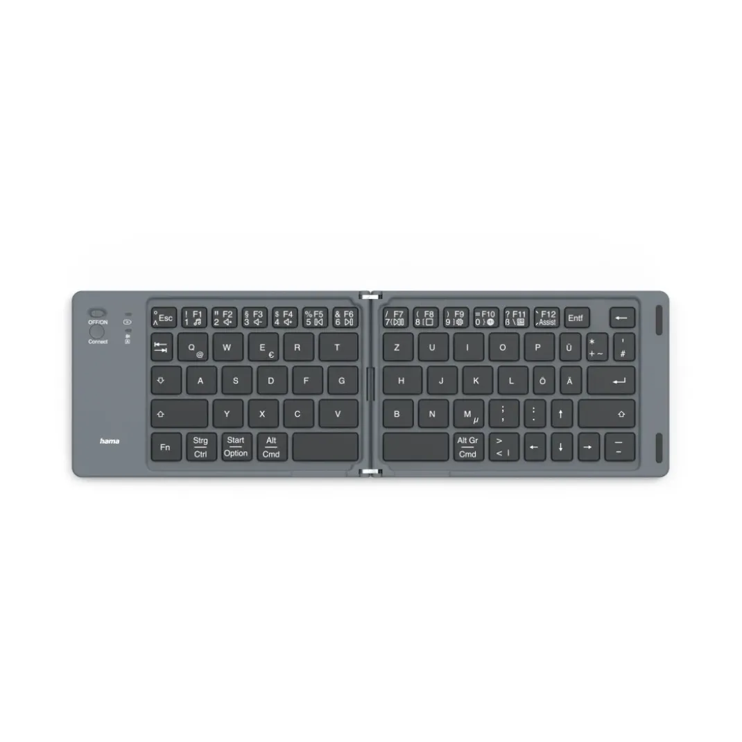 Bluetooth®-Mini-Tastatur "Travel 450", faltbar, kabellos, Schw., QWERTZ DE