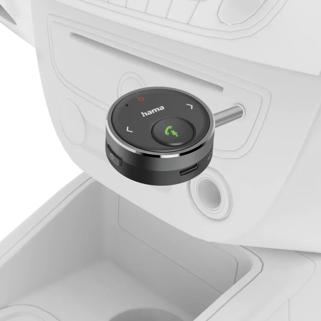 Bluetooth®-Receiver für Kfz, 3,5-mm-Stecker, Sprachsteuerung, Freisprechen