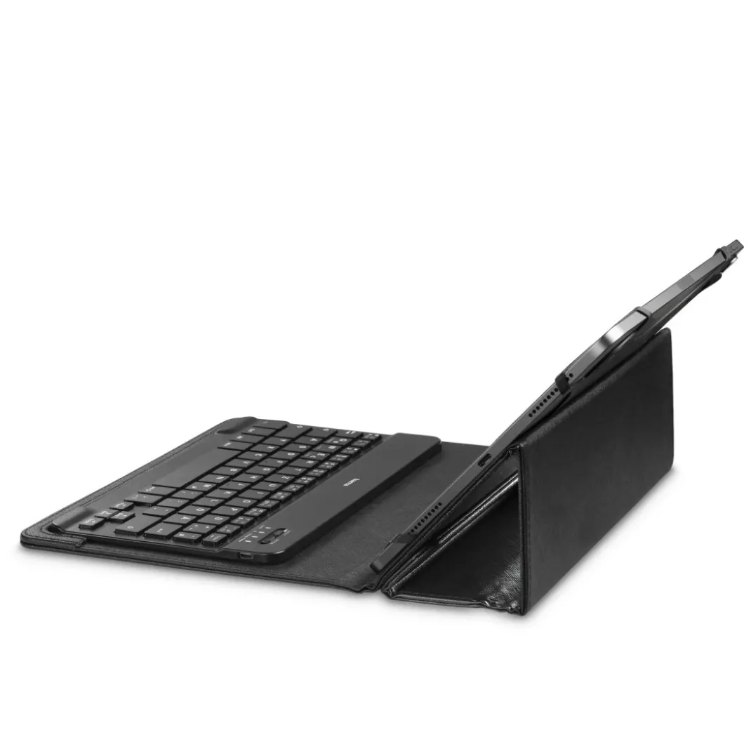 Bluetooth®-Tastatur mit Tablet-Tasche "KEY4ALL X3100", Schwarz, QWERTZ