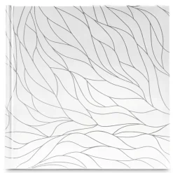 Buch-Album "Curly Waves", 18x18 cm, 30 weiße Seiten