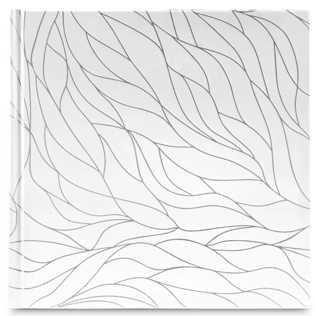 Buch-Album "Curly Waves", 18x18 cm, 30 weiße Seiten