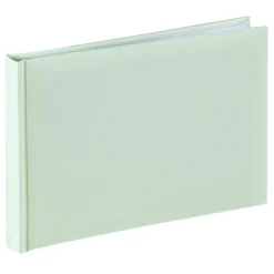 Buch-Album "Fine Art", 24x17 cm, 36 weiße Seiten, Lindgrün