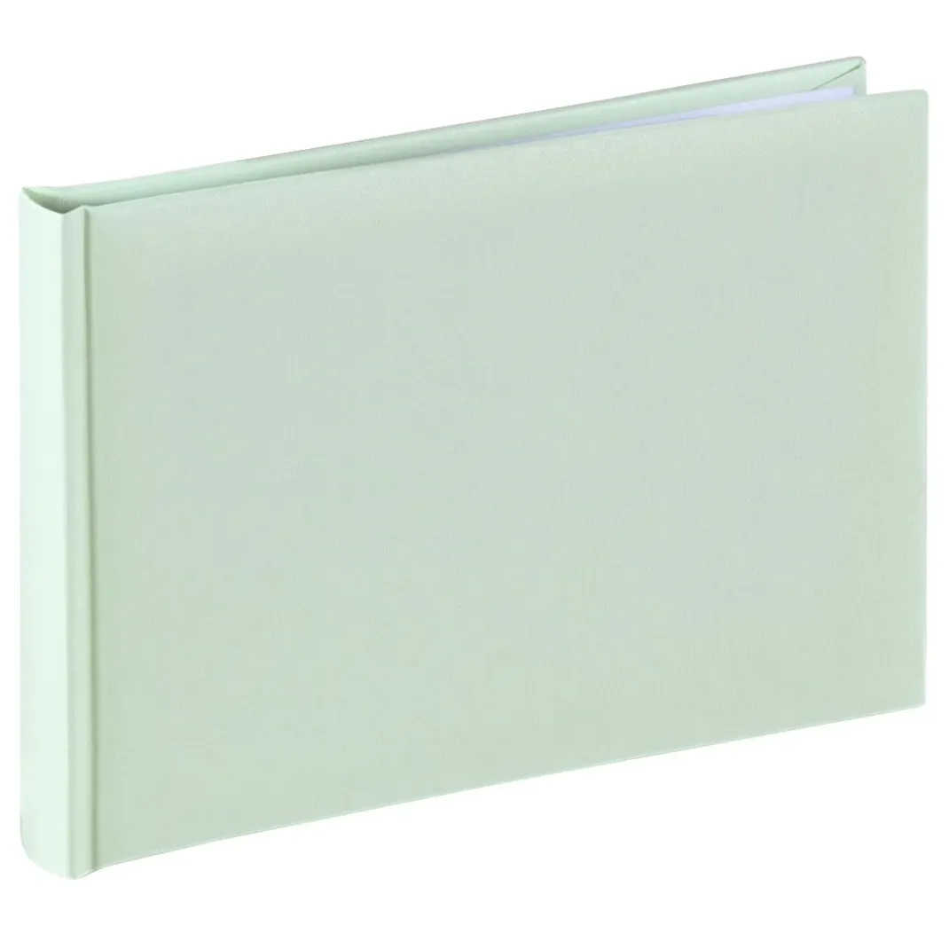 Buch-Album "Fine Art", 24x17 cm, 36 weiße Seiten, Lindgrün