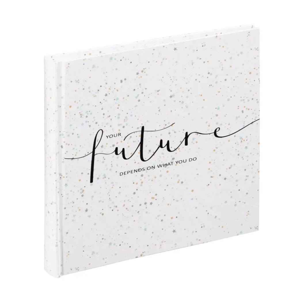 Buch-Album "Letterings", 18x18 cm, 30 weiße Seiten, Future