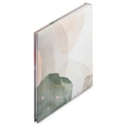 Buch-Album "Watercolor", 25x25 cm, 50 weiße Seiten, Grün