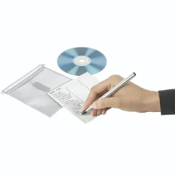 CD/DVD Doppel-Schutzhüllen, 50er-Pack, Weiß