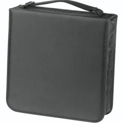 CD-/DVD-/Blu-ray-Tasche 208, Schwarz