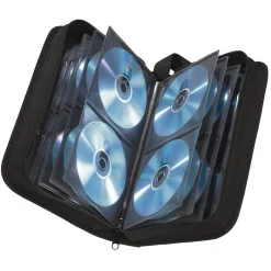 CD-/DVD-/Blu-ray-Tasche 104, Schwarz