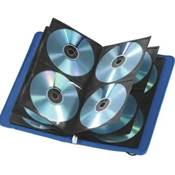 CD-/DVD-/Blu-ray-Tasche "Felt" 48, Blau