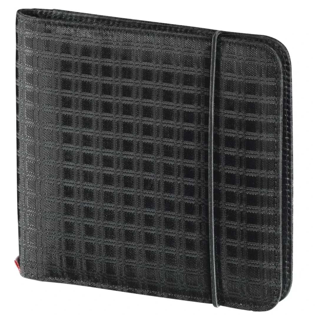 CD-/DVD-/Blu-ray-Tasche "Ready for Business" 24, Schwarz