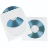 CD-/DVD-Papier-Schutzhüllen, Weiß, 50er-Pack