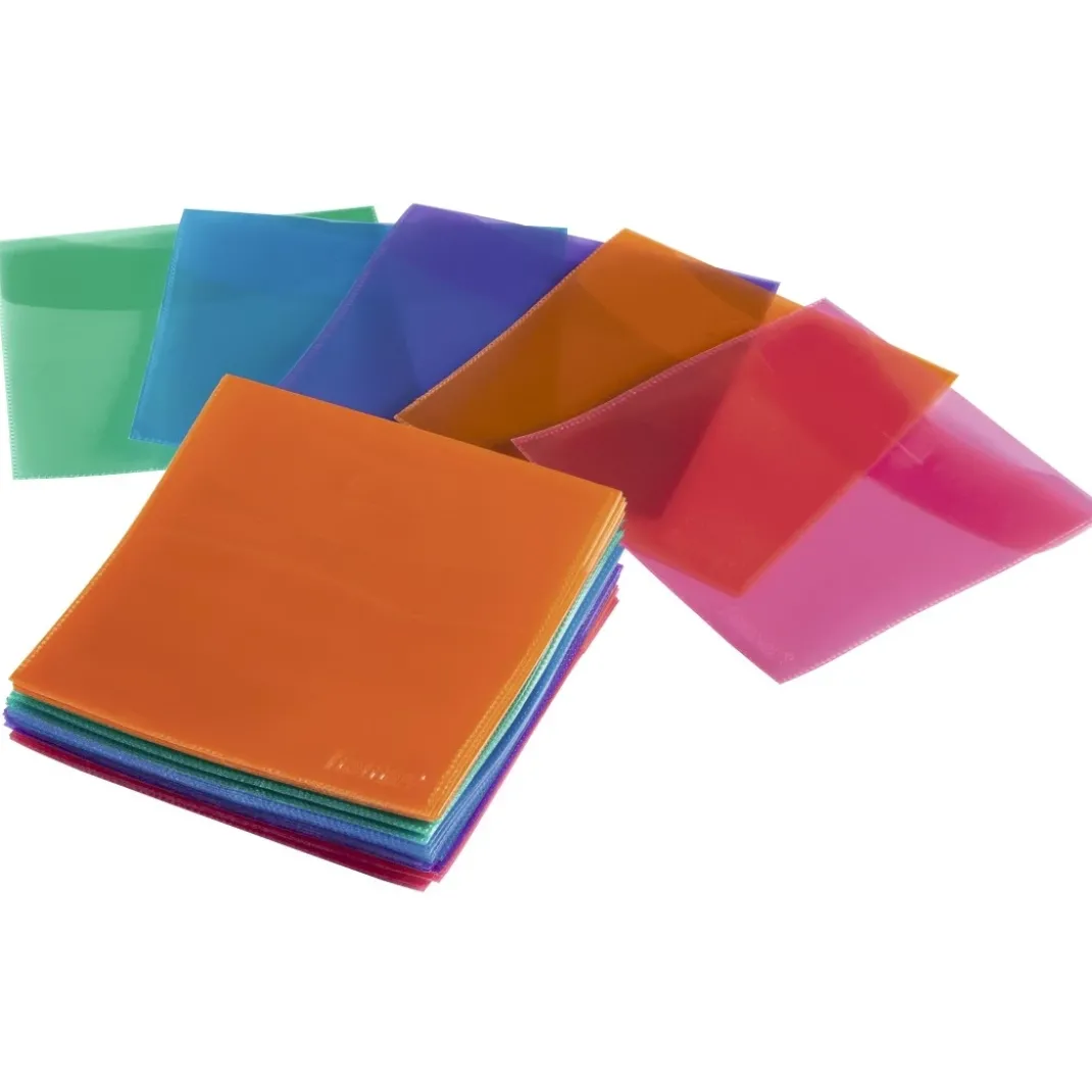 CD-/DVD-Schutzhüllen 50, Farbig