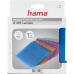 CD-/DVD-Schutzhüllen 100, Farbig