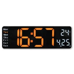Digitale Wanduhr 