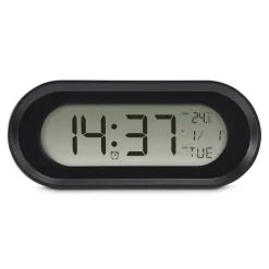 Digitaler Wecker "Samos", LCD, Schwarz