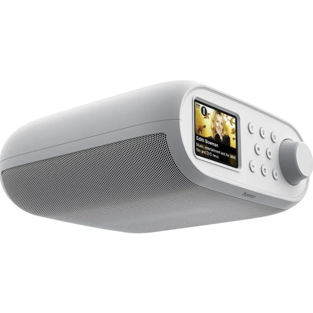 Digitalradio "DIR400", DAB+/Internetradio/Bluetooth® RX/App, Wecker, Weiß