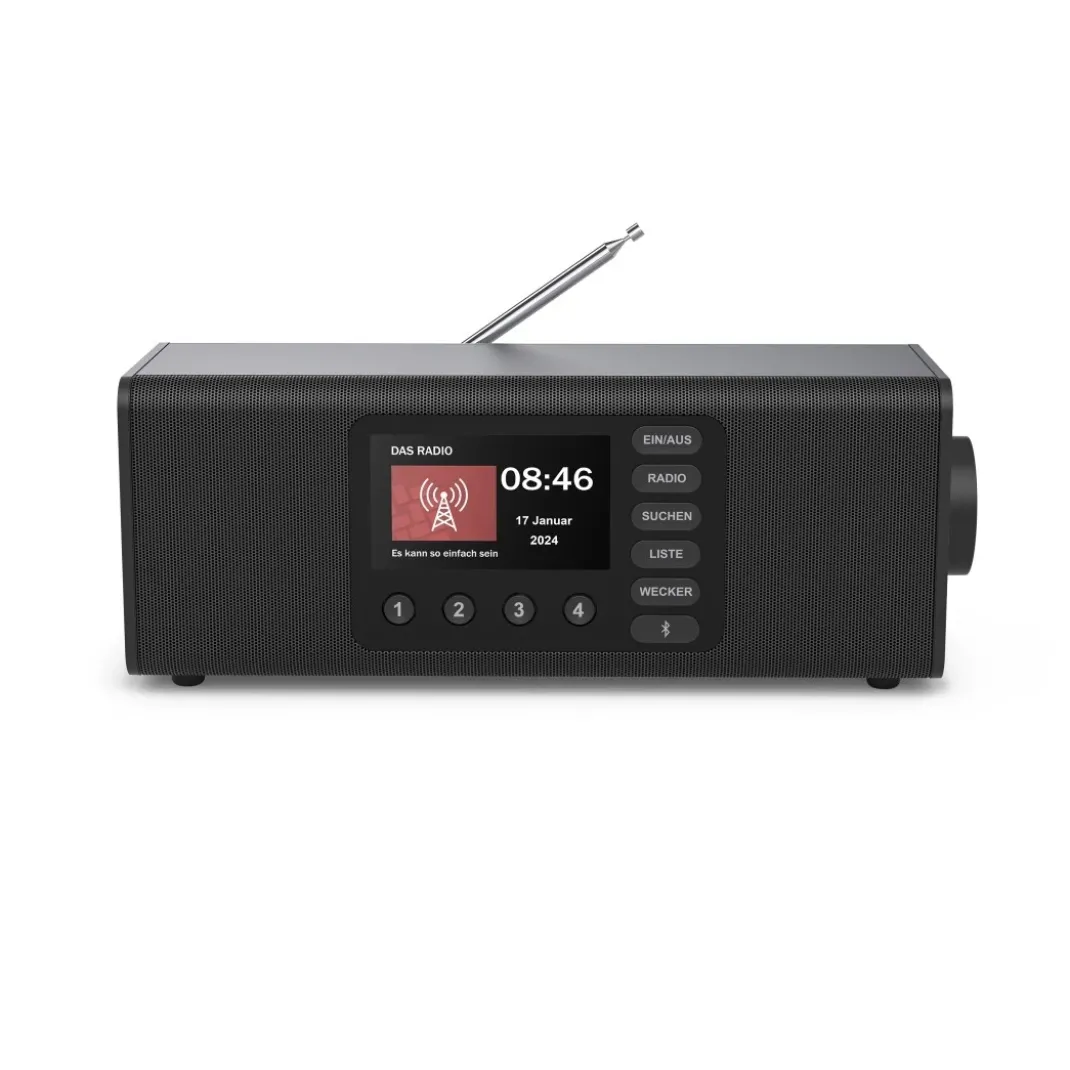 Digitalradio "DR2002", FM/DAB/DAB+/Bluetooth® RX, Radiowecker, Stereo, SW