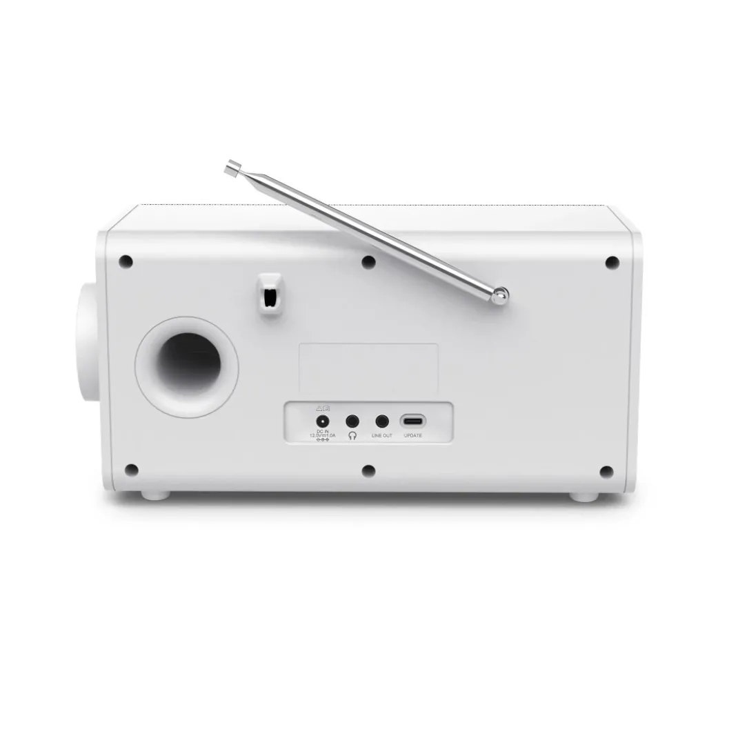 Digitalradio "DR1001", FM/DAB/DAB+/Bluetooth® RX, Radiowecker, Weiß